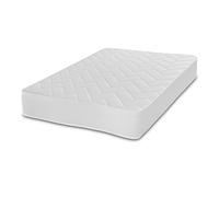 Starlight Beds Hybrid Spring and Memory Foam Mattress - Soft Firmness - White - 1 - 4ft6 Double Mattress (135cm x 190cm)
