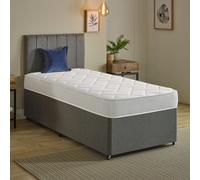 Starlight Beds Hybrid Spring & Memory Foam Mattress Soft Firmness Durable Surface in White | Size: EU King Starlight Beds White EU King