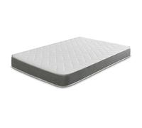 Starlight Beds Large Brick Hybrid Mattress - 19cm Deep, Soft Firmness - Grey - 1 - 5ft King Mattress Size Mattress (150cm x 200cm)