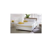 Starlight Beds Lunar Luxe Hybrid Mattress 7.5 Inch Deep Memory Foam & Coil Spring in Yellow | Size: EU King Starlight Beds Yellow EU King