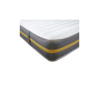 Starlight Beds Lunar Luxe Hybrid Mattress Soft Feel Memory Foam & Spring Support in White | Size: EU Double Starlight Beds White EU Double