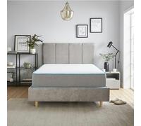 Starlight Beds Premium Comfort Bubble Hybrid Mattress - 23cm Deep, Soft/Medium Firmness - Grey - 1 - 2ft6 Small Single Mattress (75cm x 190cm)
