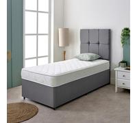 Starlight Beds Shell Design Hybrid Mattress - 18cm Deep, Soft Feel - White - 1 - European Single Mattress (90cm x 200cm)