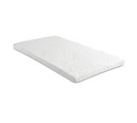 Starlight Beds Small Single Memory Foam Mattress Topper - 7.5cm Thick with Extreme Cooling, Removable, Washable Cover, White - 2ft6 x 6ft3 (75x190x7.5cm)