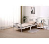 Starlight Beds Somnium White Shaker Wooden Bed Frame King Size