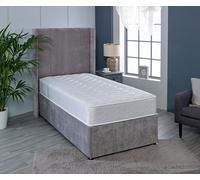 Starlight Beds Twilight Hybrid Mattress - 18cm Deep, Soft Feel - White - 1 - 2ft6 Shorty Small Single Mattress (75cm x 175cm)