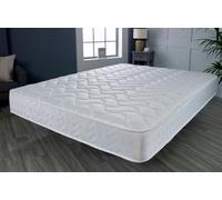 Starlight Beds White Memory Foam Hybrid Sprung Mattress Double