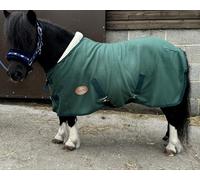Starlight Horse Rug Show Rug Fleece Travel Rug with Faux Fur Collar 4'0" to 6'9" Hunter Green (4'3")