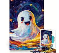 Starlight Specter Jigsaws 1000 Pieces for Adults Mind Exercise Toy Stress Relief Design Assembly Elegant Gift 38x26cm