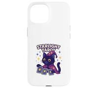 Starlight Tarot Mystic Cat Reading Case for iPhone 15