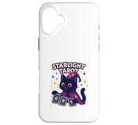 Starlight Tarot Mystic Cat Reading Case for iPhone 16 Plus