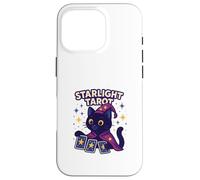 Starlight Tarot Mystic Cat Reading Case for iPhone 16 Pro
