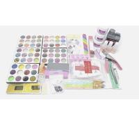 Starlight Traders Gel Nail Polish Sets Brush Powder Glue Makeup Glitters Acrylic UV Nail Art Tools 18cm x 15cm x 11.5cm