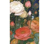 Starlight & White Roses: A 120-Page Lined Notebook for Celestial Dreams and Midnight Musings