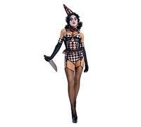 Starline S2208 Women's Killer Clown Costume Adult Sized, Black, S