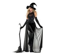 Starline S6036 Women's Raven Witch Costume Adult Sized, Black, Large