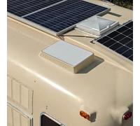 Starlink Dishy Gen2 V2 DIY Flat Mount For Campers and RVs (ABS - Black)