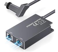 Starlink Ethernet Adapter Gen 2, Upgrade Dual Port Design, Starlink Accessories Internet Satellite Kit, Up to 1 Gbps