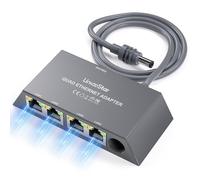 Starlink Ethernet Adapter Mini Gen3,for Starlink Rectangular Satellite Internet Standard Actuated Gen3 Mini Wired External Network,linkoostar Starlink to RJ45 Gigabit 1 to 4 Ethernet Adapter