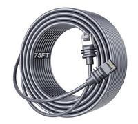Starlink Ethernet Cable for Gen 3 / Starlink Mini, Replacement Standard V3 Cat6 Cable 23M/75FT Waterproof, Starlink Internet Kit Satellite Cable Extension for Starlink Gen 3 / Starlink Mini, Gray