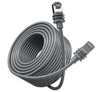 Starlink Gen 3/Mini Cable, 100FT/30M Starlink Replacement Standard V3 Cable, Waterproof Outdoor Extension Starlink Ethernet Cable Accessories for Starlink Rectangular Satellite Gen3 (100FT / 30M)