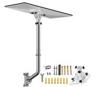 Starlink Gen 3 Mount, 24-Inch Pole Mount with 160° Tilt Adjustable & Weatherproof Aluminum Alloy, Starlink Mounting Kit for Roof/Wall Mount (Includes Gen3 Pipe Adapter)