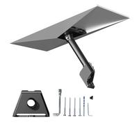 Starlink Gen 3 Mount, 360° Adjustable Short Wall / Roof Mounting Kit with Support Arm, Rustproof Weatherproof for Concrete & Wood Walls, Compatible with V3 Starlink Standard Dish, Easy Installation