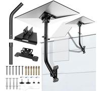 Starlink Gen 3 Mount, 360° Adjustable V3 Starlink Wall Mount Compatible with Starlink V3 Standard Dish, Starlink Pole Mount Starlink Gen 3 Pipe Adapter, V3 Starlink Pole Mount