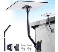 Starlink Gen 3 Mount Kit with 2 U-Bolt Clamps - Heavy Duty Adjustable Pole & Wall Adapter for Starlink V3, Gen2 and Mini Satellite Installation