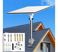 Starlink Gen 3 Mount, Roof Mount with Gen 3 Pipe Adapter, 160° Tilt Adjustment & Weather-Resitant, Starlink Pole Mount for Standard V3 Dish, Wall Mounting Kit