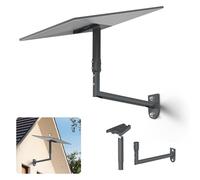 Starlink Gen 3 Mount, Starlink V3 Wall Mount, 360° Adjustable Starlink Gen3 Pole Mounting Kit with Starlink Gen 3 Pipe Adapter for Gen3 Starlink Internet Kit Satellite