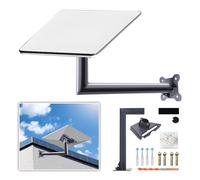 Starlink Gen 3 Mount, Vertical Angle Long Wall Mount with Starlinks V3 Pipe Adapter, Star Link Pole Mount and 8MM Drill Bit for Starlink Gen 3 / V3 Standard Dishy