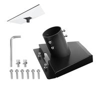 Starlink Gen 3 Pipe Adapter, Starlink Gen 3 Bracket, Starlink V3 Mounting Plate for Roof, Starlink Pipe Adapter, Compatible with Starlink Standard Antenna, Fits Masts from 1.1-2.1 in (25-53 mm)