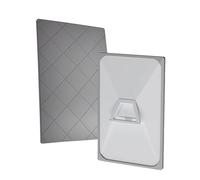 Starlink Gen 3 Protective Cover Case, Starlink Standard Gen 3 Case for Satellite Dish, Silicone Protector Cover for Starlink Gen 3-Against Flying Debris, Snow, Dust, Water, and Sun Exposure (Gray)