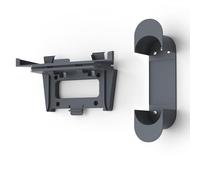 Starlink Gen 3 Router Mount 2 in 1, with Cable Caddy, Starlink Standard V3 Mesh Router and Star Link Gen 3 Power Supply Mounting Kit, Wall Holder Mesh Node Holder (Grey)