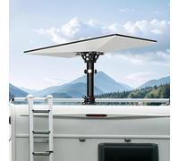 Starlink Gen 3 RV Mount for Ladder, with 160° Adjustable V4 Pipe Adapter, Complete Starlink 4/4x Internet Satellite Mounting Kit for Car SUV Yachts, Pole Clamp Bracket (Fits 0.9-1.1" Poles)