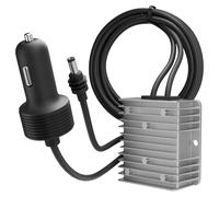 Starlink Gen 3 Step Up Cigarette Lighter Power Adapter,12V/24V to 57V 4.5A Power Adapter with 2M Dual DC Cables,High-Efficiency 10V-36V to 57V Step-Up Converter Power Cord for Starlink Gen3 Router