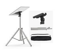 Starlink Gen 3 Tripod Stand, Stainless Steel Mount Supports Gen 3/V4 and Standard Kickstand Dish, Includes Pipe Adapter, Height 1.64Feet, Portable Starlink Accessories