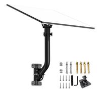 Starlink Gen 3 Wall Mount, Include Aluminum Alloy Gen 3 Pipe Adapter, Adjustable Tilt 160 Degree for Better Signal, Starlink Mounting Kit, Compatible with Starlink Gen3(V3) Dish