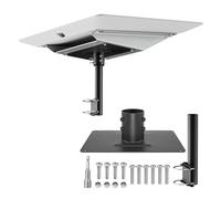 Starlink High-Performance Mounting Kit - Pipe Adapter with U-Bolt Atenna Mout Base, Adjustable Azimuth, Heavy-Duty Carbon Steel, Fits 1.38"-2.16" Poles for RV Car Roofs, Boats, Off-Grid Homes