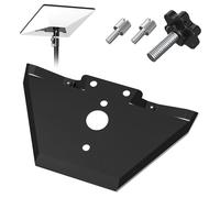 Starlink Mini Adapter, Aluminum Alloy Starlink Adapter for Mounting Starlink Gen 4 Dish on Any 1/4" Thread Tripod, Star-Link Mounting Accessory