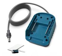 Starlink Mini Battery Adapter for Makita with 3.3FT 14AWG DC Power Cable, 18V Plug and Play Converter Compatible with Makita Battery for Starlink Mini Dish