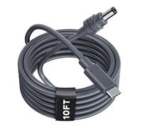 Starlink Mini Cable USB C Fast Chargging Starlink Accessories 100W/5A 10FT USBC to DC Power Cord Car Charger Cigarette Lighter Adapter Waterproof Extension Replace Cable for Starlink Mini Power