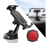 Starlink Mini Car Mount,Starlink Mini Suction Cup Mount with Angle-Adjustable 360° Bracket Flexible Rotation,Black