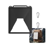 Starlink Mini Case Cover, Silicone Protector with Hook to Hang Starlink Mini on The Backpack for Non-Stop Signal Black