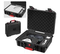Starlink Mini Case Waterproof Hard Case with Foam Customized Precision Cut Size for Power Bank Starlink Mini Carrying Bag Travel Accessories for Star link Mi ni Satellite Dish Kit Protective Box