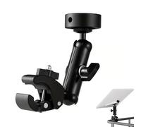 Starlink Mini Clamp Mount, Compatible with Starlink Mini (2024-Present), Heavy-Duty No-Drill Mount with 360° Ball Head, Adjustable Clamp Bracket Holder for RV, Boat, Truck, Van