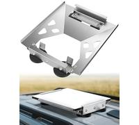 Starlink Mini Flat Magnetic Roof Mount, Ultra-Secure 220 lbs Hold, Quick-Release & Low-Profile 1.7” Design, Scratch & Weather-Resistant, Perfect for Car, RV, Van, Truck & Boat Adventures -Silver