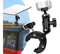 Starlink Mini Mount - Adjustable Clamp Kit for RVs, Yachts, and Campers with 360° Rotation and 2-Way Adjustment, Compatible with Original Starlink Mini Pipe Adapter, Starlink Mini Accessories Kit