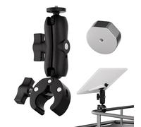 Starlink Mini Mount, Car RV Pole Clamp Mount for Starlink Mini, Adjustable Pipe Mounting Kit for Car RV Ladder Boat Yacht Old Pipe Adapter ONLY